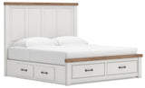 Savonport Panel Storage Bed