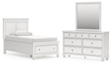 Fortman Panel Storage Bed, Dresser and Mirror