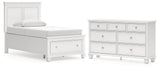 Fortman Panel Storage Bed and Dresser