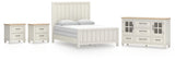 Shaybrock Panel Bed, Dresser and 2 Nightstands