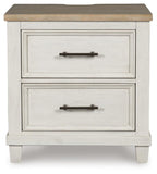 Shaybrock Panel Bed and 2 Nightstands