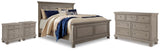 Lettner Panel Bed, Dresser and 2 Nightstands
