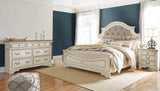 Realyn Bed, Dresser and 2 Nightstands