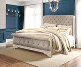 Realyn Sleigh Bed with Dresser