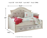 Realyn Daybed with 1 Large Storage Drawer