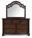 Lavinton Poster Bed, Dresser, Mirror and 2 Nightstands