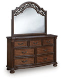 Lavinton Poster Bed, Dresser, Mirror and 2 Nightstands