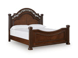 Lavinton Poster Bed, Dresser, Mirror and Nightstand