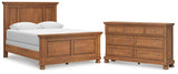 Feddinger Panel Bed with Dresser