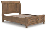 Feddinger Storage Sleigh Bed