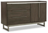 Arkenton Panel Bed with Dresser