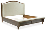 Sturlayne Upholstered Panel Bed and 2 Nightstands
