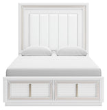 Chalanna Panel Storage Bed and Nightstand