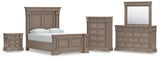 Blairhurst Panel Bed, Dresser, Mirror, Chest and Nightstand