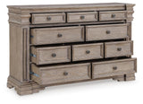 Blairhurst Panel Bed with Dresser