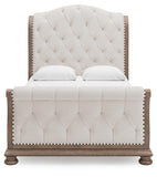Ardenfield Upholstered Sleigh Bed