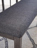 Keaton Dining Table and Chairs with Bench (Set of 6)