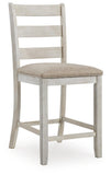 Skempton Counter Height Dining Table and 4 Bar Stools
