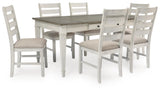 Skempton Dining Storage Table and 6 Chairs