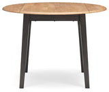 Gesthaven Extendable Dining Table and 2 Chairs