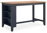 Millbrook Counter Height Dining Table and 4 Barstools