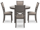 Wexford Dining Table and 4 Chairs (Set of 5)