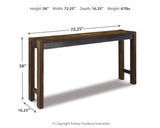 Torjin Counter Height Dining Table and 4 Barstools Set