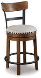 Valebeck Counter Height Dining Table and 4 Bar Stools Set