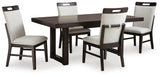 Neymorton Extendable Dining Table and 4 Chairs