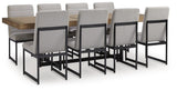 Tomtyn Extension Dining Table and 8 Chairs