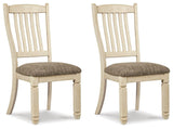 Bolanburg Extendable Dining Table and 4 Chairs and Bench