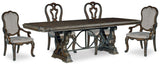 Maylee Dining Table and 4 Chairs