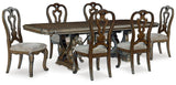 Maylee Extendable Dining Table and 6 Chairs