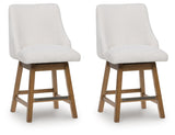 Cabalynn Counter Height Dining Table and 6 Barstools