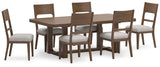 Cabalynn Extendable Dining Table and 6 Chairs