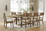 Cabalynn Extendable Dining Table and 8 Chairs