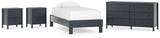 Simmenfort Platform Bed, Dresser and 2 Nightstands