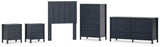 Simmenfort Panel Headboard, Dresser, Chest and 2 Nightstands