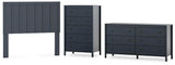 Simmenfort Panel Headboard, Dresser and Chest