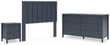 Simmenfort Panel Headboard, Dresser and Nightstand