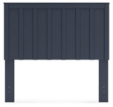 Simmenfort Panel Headboard and 2 Nightstands