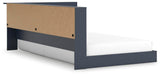 Simmenfort Bookcase Storage Bed