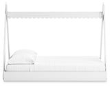 Hallityn Tent Bed and 2 Nightstands