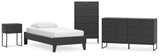 Socalle Platform Bed, Dresser, Chest and Nightstand