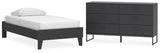 Socalle Platform Bed and Dresser
