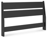 Socalle Panel Headboard and 2 Nightstands