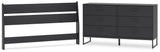 Socalle Panel Headboard and Dresser
