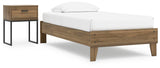 Deanlow Platform Bed and Nightstand