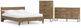 Deanlow Platform Panel Bed, Dresser and Chest