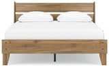 Deanlow Platform Panel Bed and 2 Nightstands